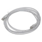 Кабель Patch cord Lanmaster TWT-45-45-3.0 / S-GY 3м