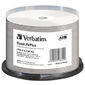 Диск DVD-R Verbatim 4.7 Gb,  16x,  Cake Box  (50),  Full Ink Printable Pro  (50 / 200)