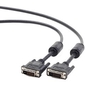 Кабель DVI-D single link Gembird / Cablexpert ,  19M / 19M,  1.8м,  черный,  экран,  феррит.кольца,  пакет  (CC-DVI-BK-6)