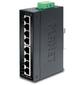 IP30 Slim type 8-Port Industrial Gigabit Ethernet Switch  (-40 to 75 degree C)