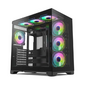 Корпус для ПК Forza FZ-G42A Seaview TG ATX Case, black, w/o psu, Tempered glass front panel, 1x3,5", 3x2,5",
USB3.