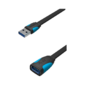 Кабель-удлинитель Vention USB 3.0 AM / AF - 3м плоский