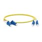 Hyperline FC-D2-9-LC/UR-LC/UR-H-20M-LSZH-YL Патч-корд волоконно-оптический (шнур) SM 9/125 (OS2), LC/UPC-LC/UPC, duplex, LSZH, 20м
