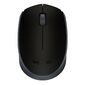 Мышь беспроводная Logitech M171 Black черная,  оптическая,  1000dpi,  2.4 GHz,  USB-ресивер