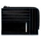 Чехол для кредитных карт Piquadro Blue Square PU1243B2R / N черный натур.кожа