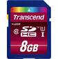 Флеш карта SecureDigital 8GB Transcend SDHC Class 10 UHS-1