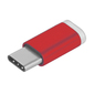 Greenconnect Переходник USB Type C на micro USB 2.0,  M / F,  Greenconnect,  красный,  GCR-UC3U2MF-Red (GCR-UC3U2MF-Red)