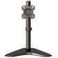 ONKRON D101FS BLACK Кронштейн для монитора 10-32" макс. 100*100,  настольная подставка,  наклон -85?+45? поворот 360?,  вылет от основание 0-113мм,  макс.перемещение по вертикали 200-380мм,  нагрузка 10кг,  портрет / альбом ориентиция