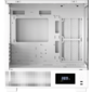 Корпус Formula V Line Crystal E1M White,  MATX,  USB3.0*2,  Switch Display Panel