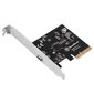 Контроллер Silverstone G56ECU060000010 SuperSpeed USB 20Gbps  /  USB-C 3.2 Gen 2x2 PCIe expansion card
