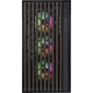 корпус Formula V Line TimberLine T0 Black,  ATX,  wood+plastic front,  TYPE-C*1,  USB3.0*2,  FRONT 3x120mm FRGB,  REAR 1x120mm FRGB