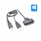 ORIENT Адаптер  UHD-300,  USB 2.0 to SATA SSD & HDD 2.5",  двойной USB кабель