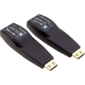 Передатчик и приемник сигнала HDMI по волоконно-оптическому кабелю; кабель 2LC,  многомодовый ОМ3,  до 200 м,  поддержка 4К60 4:4:4 [94-0006150]