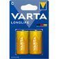 Батарейка VARTA Long Life C блистер 2