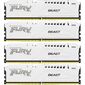 Память оперативная /  Kingston 64GB 6000MT / s DDR5 CL40 DIMM  (Kit of 4) FURY Beast White XMP