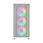 корпус Ocypus Gamma C60 WH ARGB,  ATX,  USB3.0*1+USB2.0*2,  FRONT 3x120mm ARGB,  REAR 1x120mm ARGB