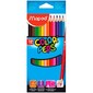 Карандаши цветные Maped Color'Peps из липы треугольные ударопрочный грифель в футляре 12 цветов