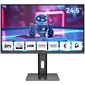 Монитор 24.5" AIWA MD2510 Black  (IPS,  1920x1080,  HDMI+HDMI+DP+DP,  1 ms,  178° / 178°,  350 cd / m,  1000:1,  240Hz,  Spk,  Pivot)
