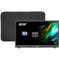 Монитор /  ACER PM181QAbmiux 17, 3'',  ZeroFrame,  UltraThin Black,  16:9,  IPS,  1920x1080,  7ms,  250cd,  60Hz,  1xMiniHDMI + 1xType-C (15W) + SPK + Audio Out,  Speakers 0.5Wx2, 
