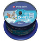 Диск CD-R Verbatim 700Mb 52x DL+ White Wide Thermal Printable  (50шт)  (43756)