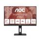 МОНИТОР 27" AOC U27E3UF Black с поворотом экрана  (4K,  IPS,  3840x2160,  4 ms,  178° / 178°,  350 cd / m,  1000:1,  +2xHDMI 2.0,  +DisplayPort 1.2,  +4xUSB 3.2,  +MM)