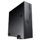 Slim Case Powerman EL555 Black PM-450TFX, 80+Bronze U3.0*2+U2*2+2*combo Audio: fan 9cm; intrusion switch mATX,  Mini-ITX