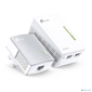 TP-Link TL-WPA4220 KIT,  AV600 Комплект адаптеров Powerline с Wi-Fi N300,  TL-WPA4220  (1 шт.) + TL-PA4010  (1 шт.)