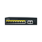 Коммутатор 10PORT 10 / 100M 8POE+2XGE+SFP P110GH NETIS