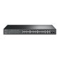 TP-Link SL2428P Коммутатор JetStream Smart с 24 портами RJ45 10 / 100 Мбит / с,  4 гигабитными портами RJ45 и 2 комбинированными портами RJ45 / SFP