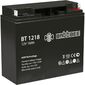Аккумуляторная батарея Delta BT 1218 напряжение  12 / 18В,  емкость 182х76х167Ач  (198х166х170mm)
