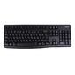 Клавиатура Logitech K120 for Business |920-002522| черная,  офисная,  104 клавиши,  защита от воды,  USB 1, 5м,  brown box,   (021419)