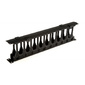 Hyperline CMF-1U-FPL106-MCOV-RAL9005 Кабельный организатор с крышкой,  глубина 106 мм,  19",  1U