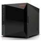ASUSTOR AS5304T 4-Bay NAS / Media player / Intel Celeron J4105 1.5GHz,  up to 2.5 GHz (Quad-Core),  4GB SO-DIMM DDR4,  noHDD (HDD, SSD),  / 2x2, 5GbE (LAN) / 3xUSB3.2, HDMI / 4ip camera license ; 90IX0181-BW3S10