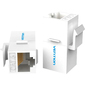 Адаптер-соединитель Vention RJ45 F  /  RJ45 F 8p8c кат. 6,  Белый