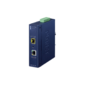 медиа конвертер /  PLANET IGT-900-1T1S IP30 Industrial 1-Port 10 / 100 / 1000T + 1-Port 100 / 1000 / 2500X SFP Full Managed Media Converter  (-40 to 75 C,  dual redundant power input on 9~48VDC terminal block,  ERPS Ring,  1588,  Modbus TCP,  Cybersecurity features,  IPv4 / IPv6 Static Routing,  LFP,  supports CloudViewer app and MQTT)