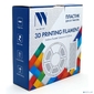 - /  Филамент NVPRINT Silk PLA+ Silver для 3D печати диаметр 1.75мм  длина 330 метров  масса 1 кг