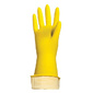 Перчатки латексные XL  (упак.:1 пара) желтый  (LAIMA СТАНДАРТ)