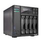 ASUSTOR AS6704T 4-Bay NAS / Intel Celeron N1505 2, 0GHz / 4GB DDR4,  noHDD (HDD, SSD) / 2x2, 5Gbe (LAN) / 2xUSB3.2, HDMI; 90IX01N1-BW3S20