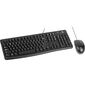 Комплект клавиатура и мышь Logitech Комплект Logitech Desktop MK121 цвет черный,  USB,  RTL