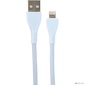 PERFEO Кабель USB A вилка - Lightning вилка,  2.4A,  голубой,  силикон,  длина 1 м.,  ULTRA SOFT  (I4333)