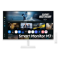 Монитор Samsung 32" Smart monitor M7 S32FM703UI  (VA 16:9 3840x2160x60Hz 4ms 300cd 3000:1 178 / 178 1млрд HDMI USB-C (65W) 2*USB 2.0 Spk10W Tizen HDR10+ sRGB 99% Tilt WiFi5 BT5.2 VESA White ПультДУ)