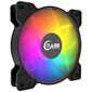 Powercase Вентилятор  (M2_6P) ARGB 120x120x25mm  (100шт. / кор,  6pin,  1200 об / мин) Bulk