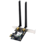 адаптер ASUS PCE-BE6500  /  /  WI-FI 7 802.11be,  2882 + 688Mbps,  PCI-E Adapter,  2 antenna