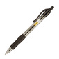 Ручка гелевая Pilot BL-G2-5  (BL-G2-5-B) авт. 0.5мм корпус пластик резин. манжета прозрачный черные чернила