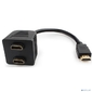Bion разветвитель HDMI  (M) - 2xHDMI  (F),  v1.4,  1920x1080@60Hz,  0.20 м  [BXP-A-2HT1]