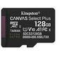 Флеш карта microSD 128GB Kingston microSDXC Class 10 UHS-I U1 A1 V10 Select Plus 150MB / s