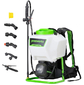 Опрыскиватель Greenworks G24BPSII аккум. ранц. 15л белый / зеленый  (5300307)