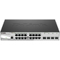 D-Link DGS-1210-20 / ME / A1A 16-ports UTP 10 / 100 / 1000Base-T + 4-ports Gigabit SFP,  Gigabit Web Smart III Switch,  19"