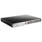 Коммутатор /  DGS-3130-30PS Managed L3 Stackable Switch 24x1000Base-T PoE,  2x10GBase-T,  4x10GBase-X SFP+,  PoE Budget 370W  (740W with DPS-700),  Surge 6KV,  CLI,  1000Base-T Management,  RJ45 Console,  USB,  RPS,  Dying Gasp