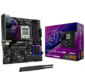 Материнская плата ASROCK B850M RIPTIDE WIFI,  AM5,  B850,  4*DDR5,  4*SATA,  3*M.2,  4*USB 2.0,  3*USB 3.2,  Type-C,  2*PCIx16,  1*M.2  (Key E),  HDMI+DP,   mATX